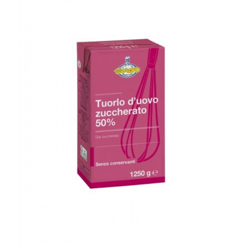 TUORLO D'UOVO ZUCCHERATO 50%